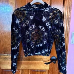 Urban Outfitters BDG Velvet Top